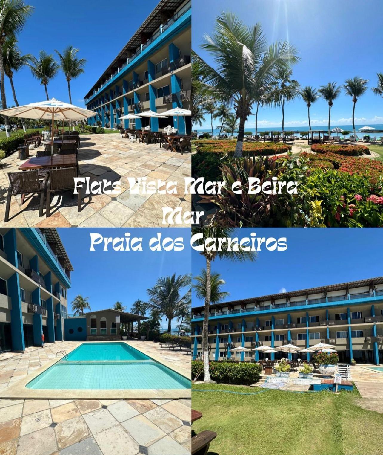 Flats Vista Mar E Frente Mar Na Praia Dos Carneiros Luaran gambar